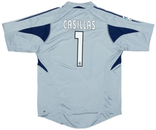 adidas 2004-05 Real Madrid GK S/S Shirt Casillas #1 (L)