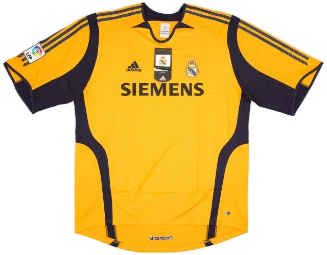 adidas 2005-06 Real Madrid GK S/S Shirt (XL)