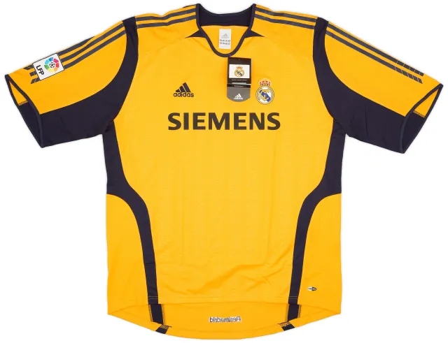 adidas 2005-06 Real Madrid GK S/S Shirt (XL)