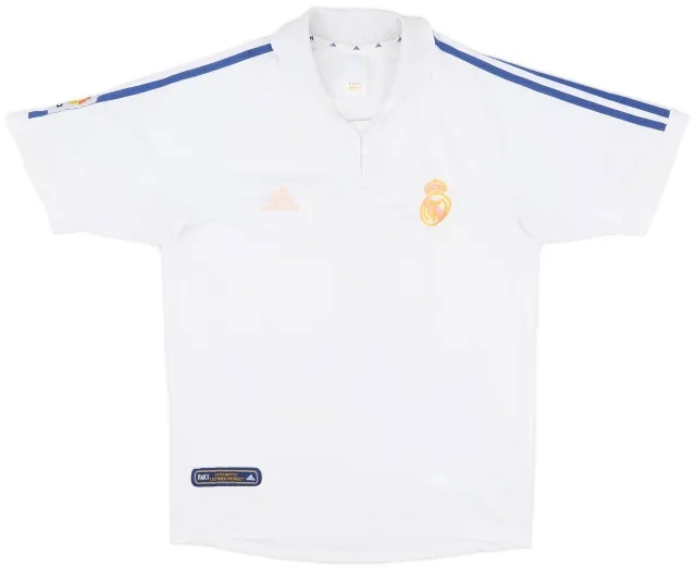 adidas 2001 Real Madrid Home Shirt - 4/10 - (M)