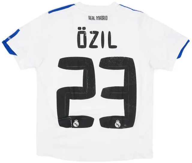 adidas 2010-11 Real Madrid Home Shirt Ozil #23 - 5/10 - (S.Boys)