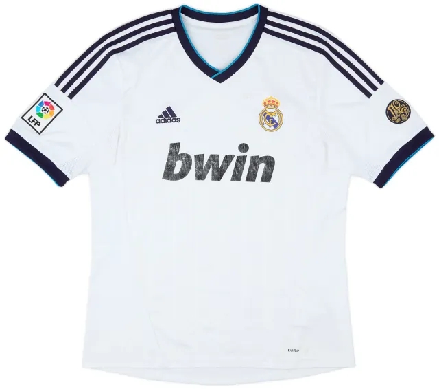 adidas 2012-13 Real Madrid Home Shirt - 5/10 - (L)