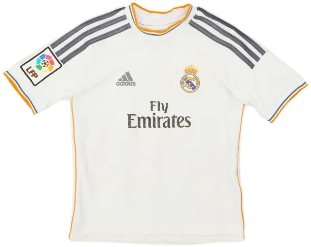 adidas 2013-14 Real Madrid Home Shirt - 5/10 - (4-5 Years)