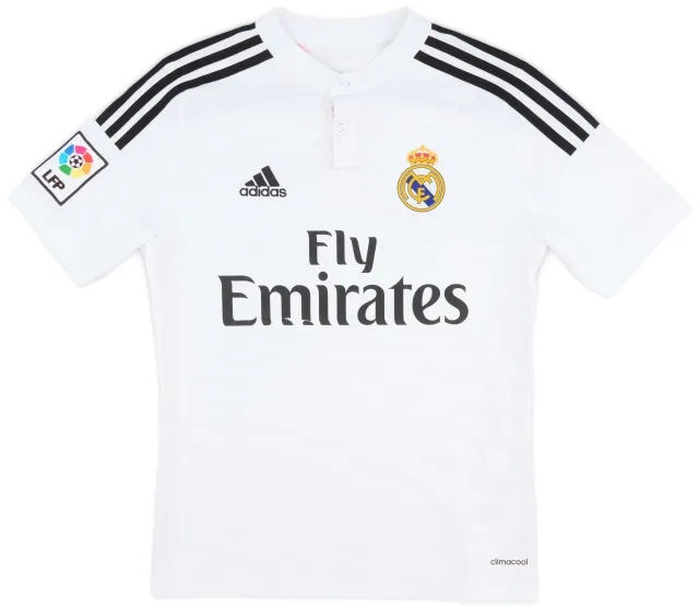 adidas 2014-15 Real Madrid Home Shirt - 6/10 - (L.Boys)