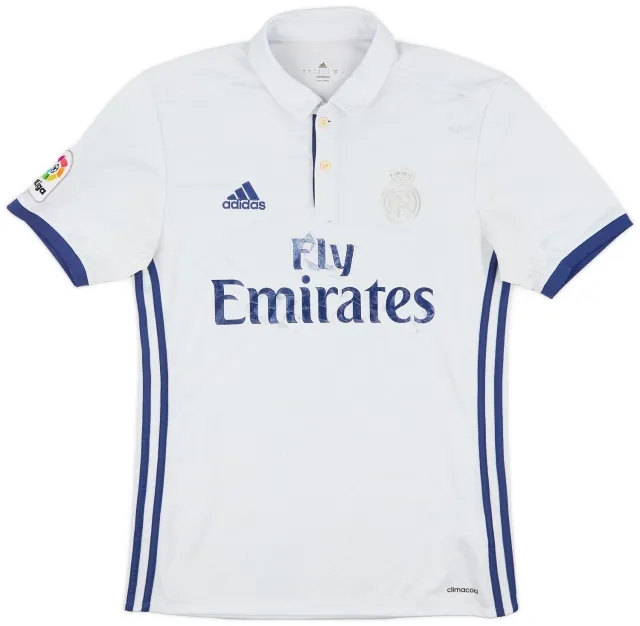 adidas 2016-17 Real Madrid Home Shirt - 3/10 - (S)