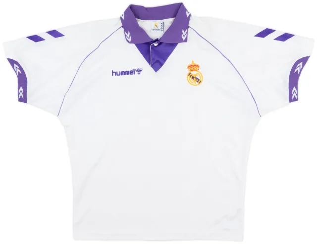 Hummel 1993-94 Real Madrid Home Shirt - 8/10 - (XL)