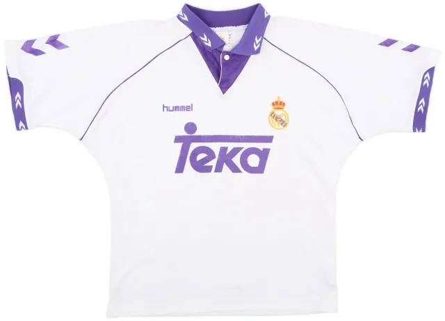 Hummel 1993-94 Real Madrid Home Shirt - 6/10 - (M)