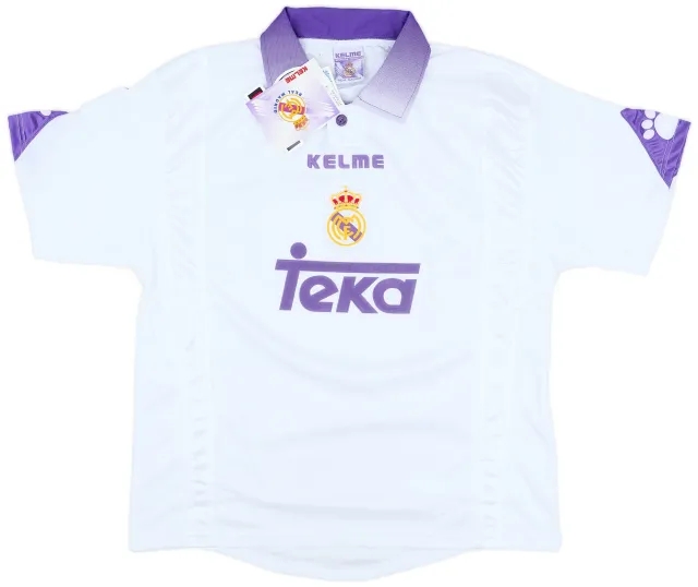 Kelme 1997-98 Real Madrid Home Shirt (L)
