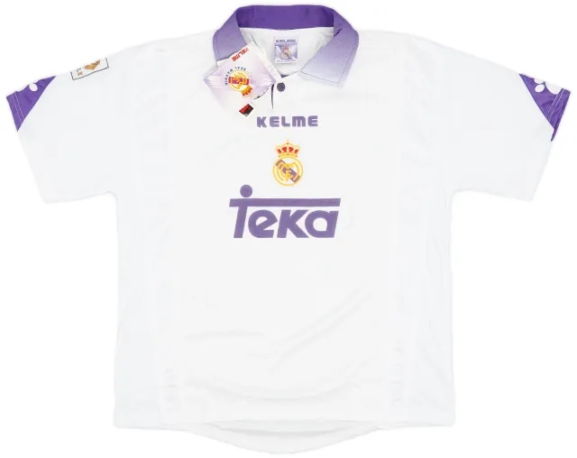 Kelme 1997-98 Real Madrid Home Shirt (L)