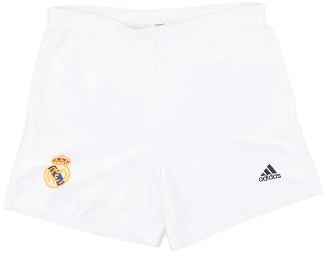 adidas 2001-02 Real Madrid Home Shorts - 8/10 - (M)