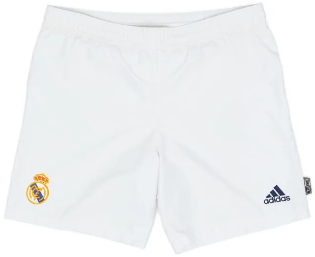 adidas 2001-02 Real Madrid Home Shorts - 8/10 - (S)
