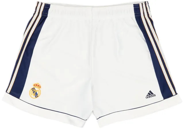 adidas 1998-00 Real Madrid Home Shorts - 8/10 - (L)