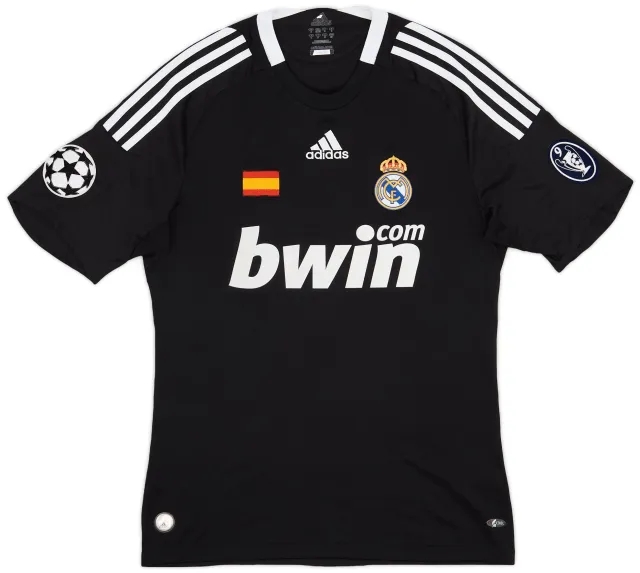 adidas 2008-09 Real Madrid CL Third Shirt - 7/10 - (S)