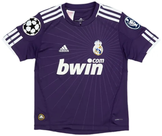 adidas 2010-11 Real Madrid CL Third Shirt - 4/10 - (XS.Boys)