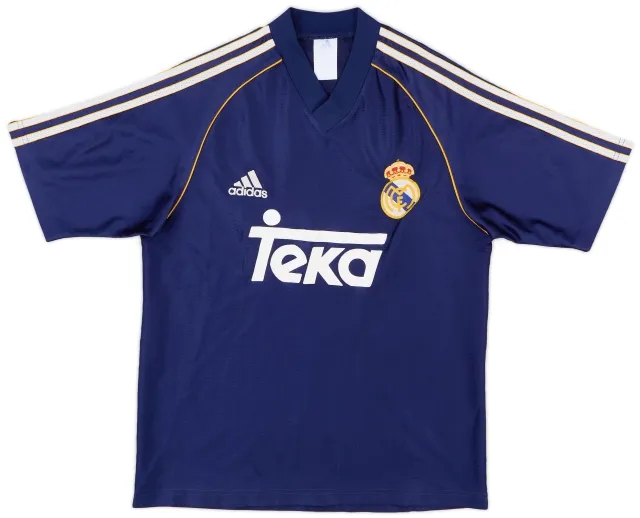 adidas 1998-99 Real Madrid Third Shirt - 8/10 - (XL.Boys)