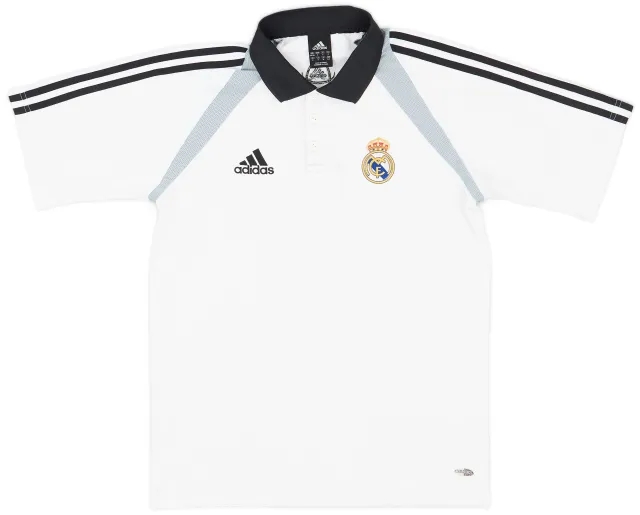 2004-05 Real Madrid adidas Polo Shirt - 5/10 - (S)