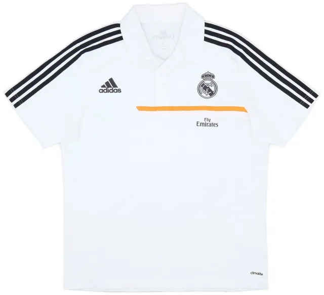 2013-14 Real Madrid adidas Polo Shirt - 8/10 - (L/XL)