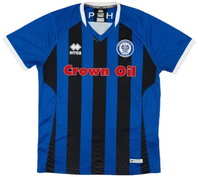 Errea 2019-20 Rochdale Home Shirt - 7/10 - (S)