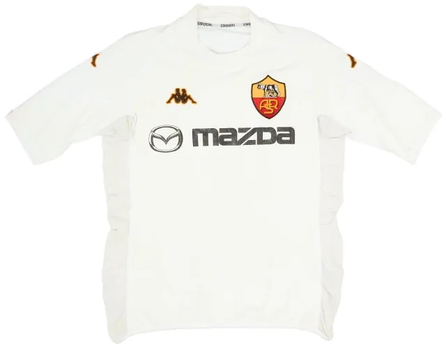 Kappa 2002-03 Roma Away Shirt #6 - 5/10 - (XXL)