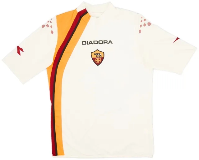 Diadora 2004-05 Roma Away Shirt - 8/10 - (S)