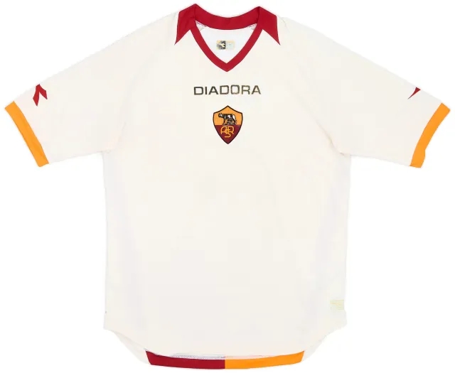 Diadora 2006-07 Roma Away Shirt - 6/10 - (S)