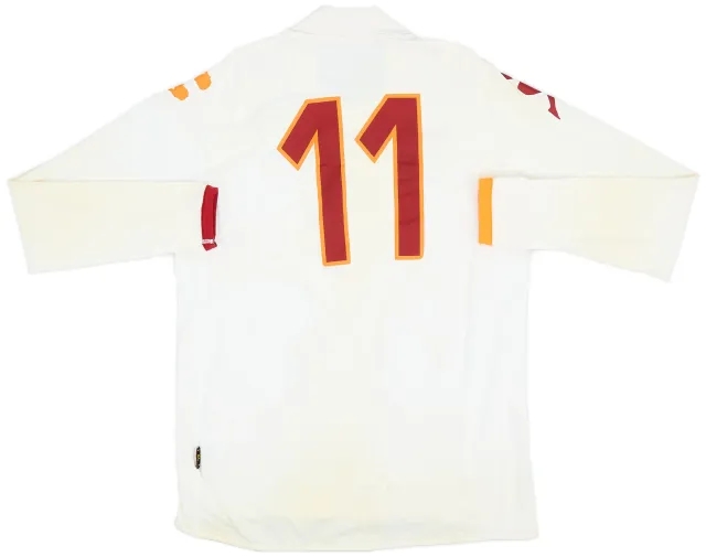 Kappa 2008-09 Roma Away Shirt #11 - 7/10 - (XL)