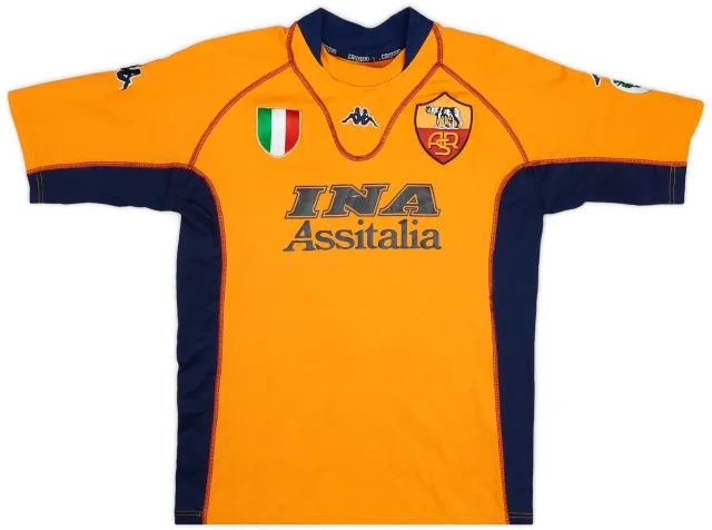 Kappa 2001-02 Roma Fourth Shirt - 5/10 - (L)