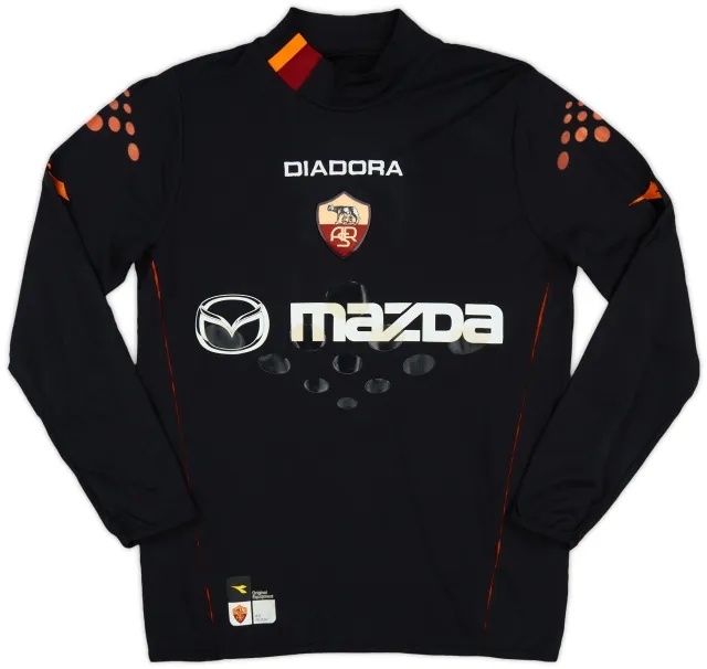 Diadora 2003-04 Roma GK Shirt - 8/10 - (S)