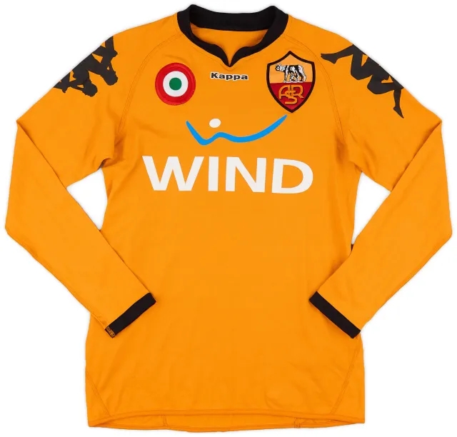 Kappa 2007-08 Roma Orange GK Shirt - 6/10 - (S)