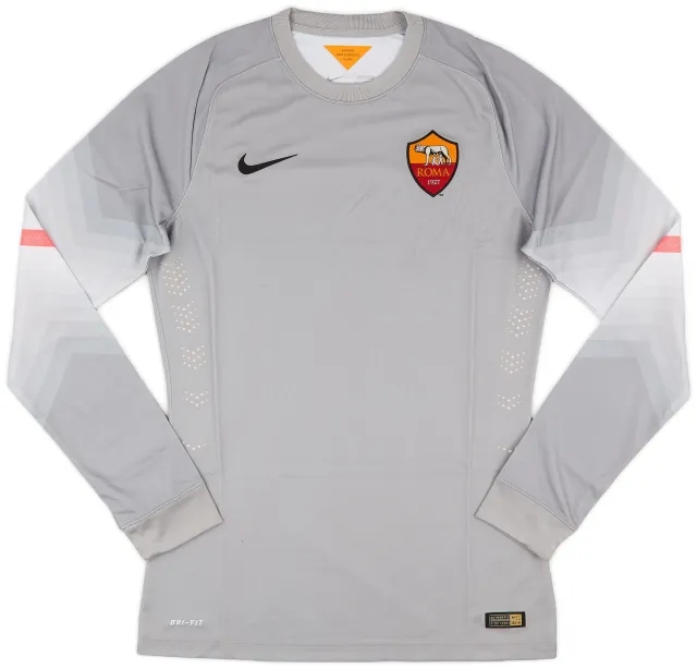 Nike 2014-15 Roma Player Issue GK Shirt - 8/10 - (M)