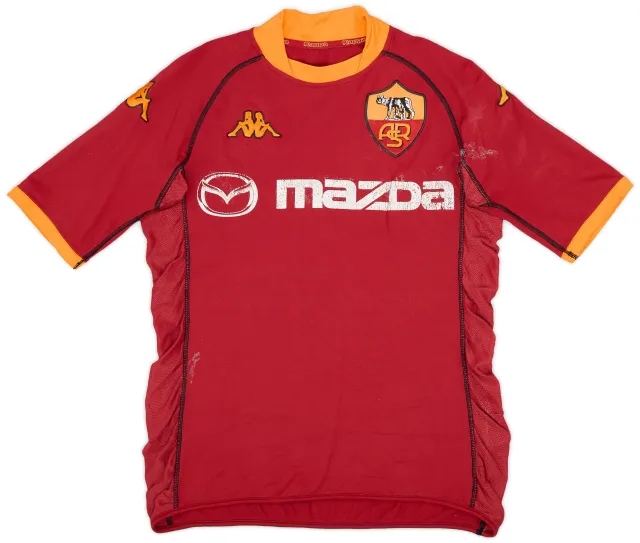 Kappa 2002-03 Roma Home Shirt - 5/10 - (M)