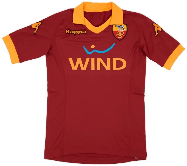 Kappa 2012-13 Roma Home Shirt - 9/10 - (XS)