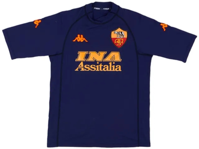 Kappa 2000-01 Roma Third Shirt - 7/10 - (S)