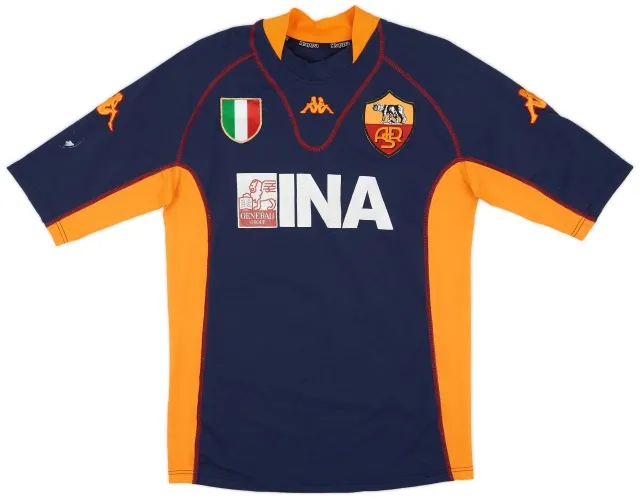 Kappa 2001-02 Roma Third Shirt - 6/10 - (L)