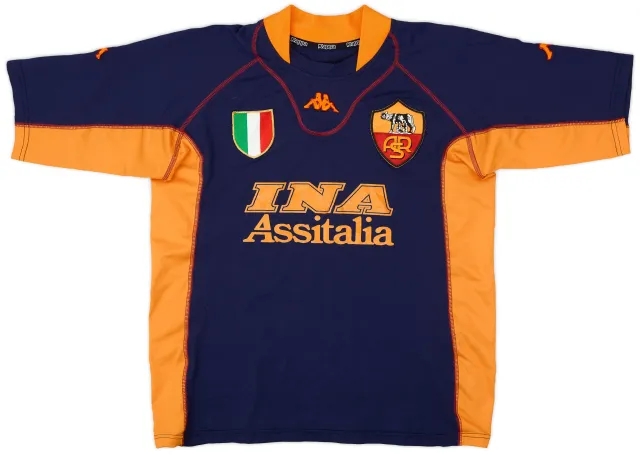 Kappa 2001-02 Roma Third Shirt - 6/10 - (S)
