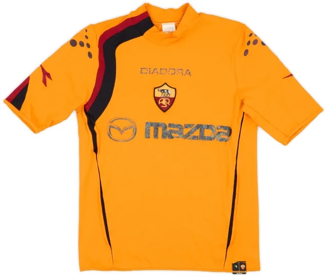 Diadora 2003-04 Roma Third Shirt - 4/10 - (S)