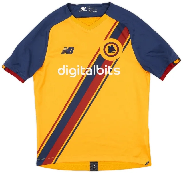 NewBalance 2021-22 Roma Third Shirt - 8/10 - (S)