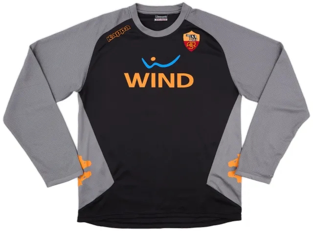 2011-12 Roma Kappa Training L/S Shirt - 8/10 - (XXL)