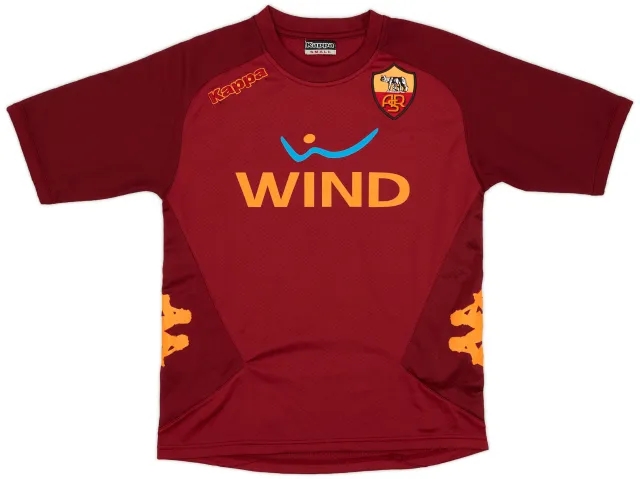 2012-13 Roma Kappa Training Shirt - 8/10 - (S)