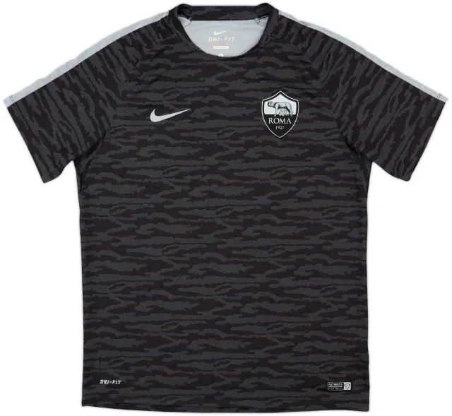 2015-16 Roma Nike Polo Shirt - 7/10 - (L)