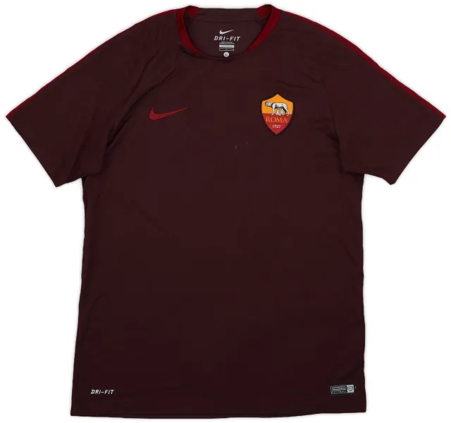 2015-16 Roma Nike Training Shirt - 7/10 - (L)