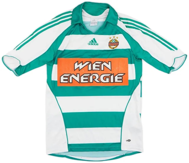 adidas 2005-06 Rapid Vienna Home Shirt - 6/10 - (S)