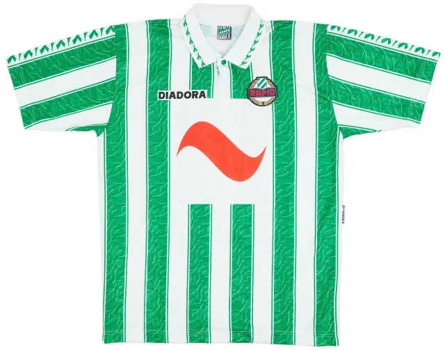 Diadora 1996-98 Rapid Vienna Home Shirt Prosenik #11 - 8/10 - (XL)