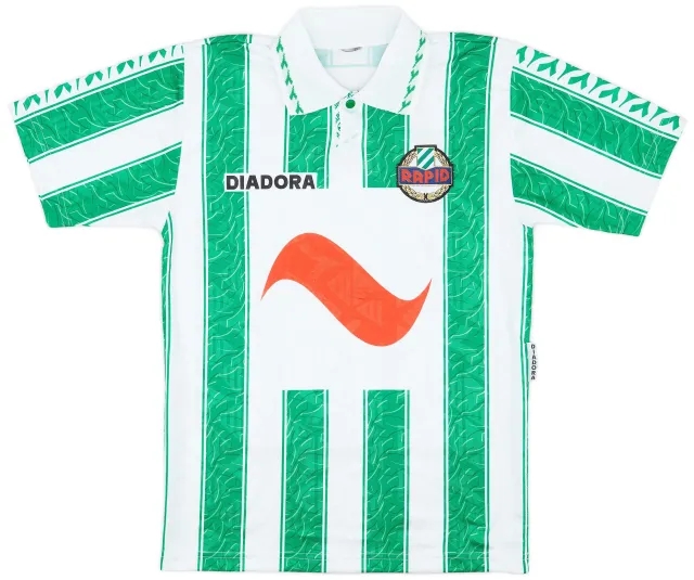 Diadora 1996-98 Rapid Vienna Home Shirt - 9/10 - (XS)