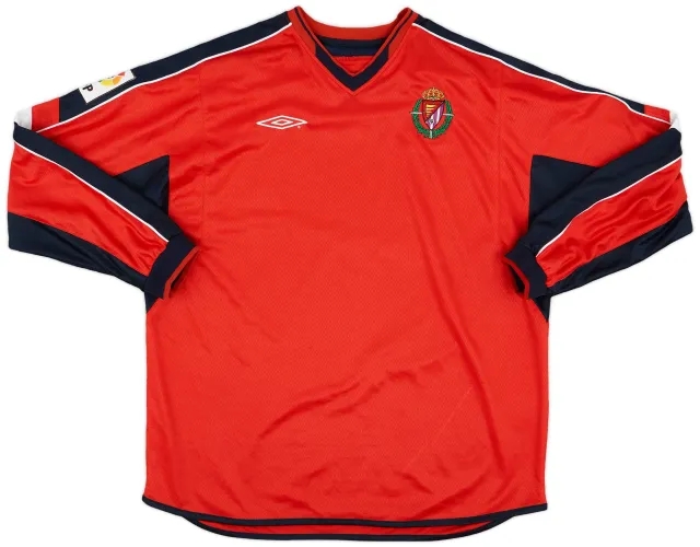 Umbro 2003-04 Real Valladolid Away L/S Shirt - 7/10 - (XL)