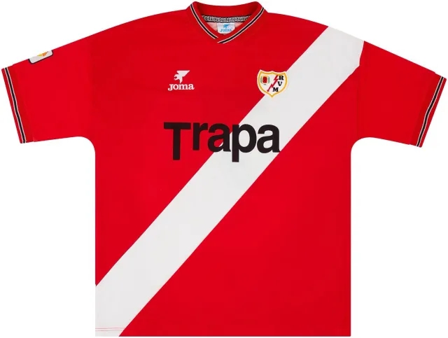 Joma 1998-99 Rayo Vallecano Match Issue Away Shirt Pablo Lago #7