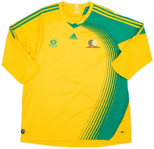 adidas 2009-10 South Africa Home Shirt - 9/10 - (XXL)