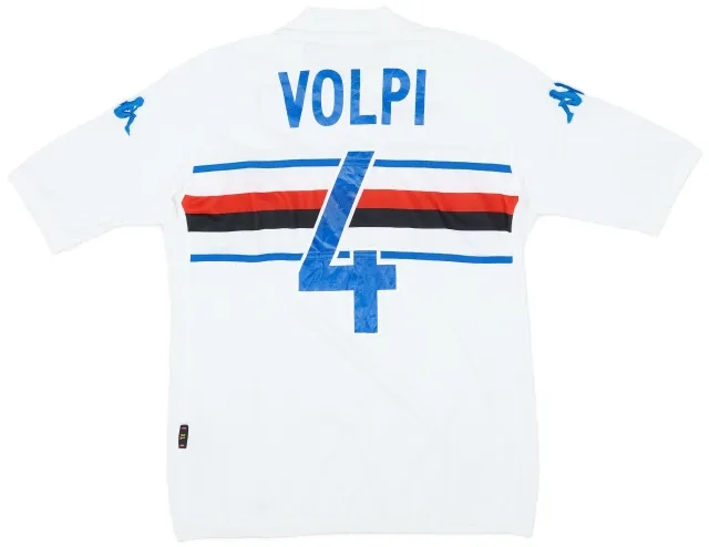 Kappa 2004-05 Sampdoria Away Shirt Volpi #4 - 7/10 - (XL)