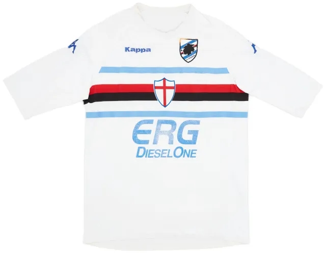Kappa 2006-07 Sampdoria Player Issue Away Shirt - 5/10 - (XXL)
