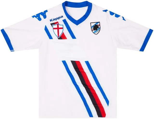Kappa 2010-11 Sampdoria Away Shirt - 8/10 - (XL)